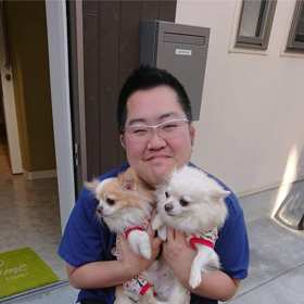 犬猫診療所西麻布 院長と愛犬